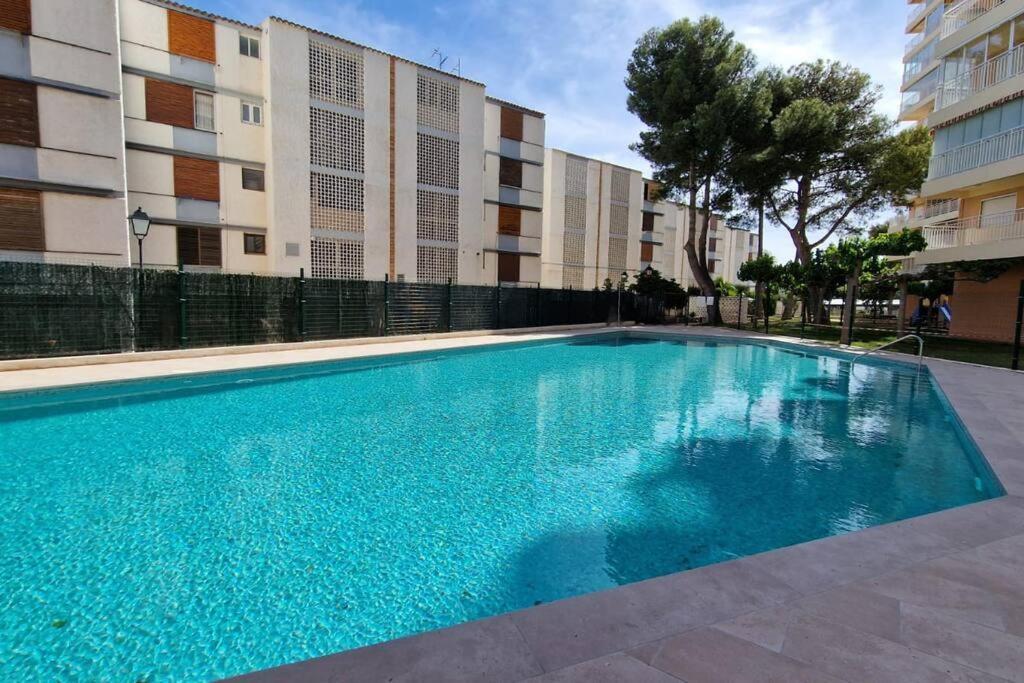 Apartamento 3 Habitaciones Con Piscina Y Vistas Al Mar 贝尼卡西姆 外观 照片