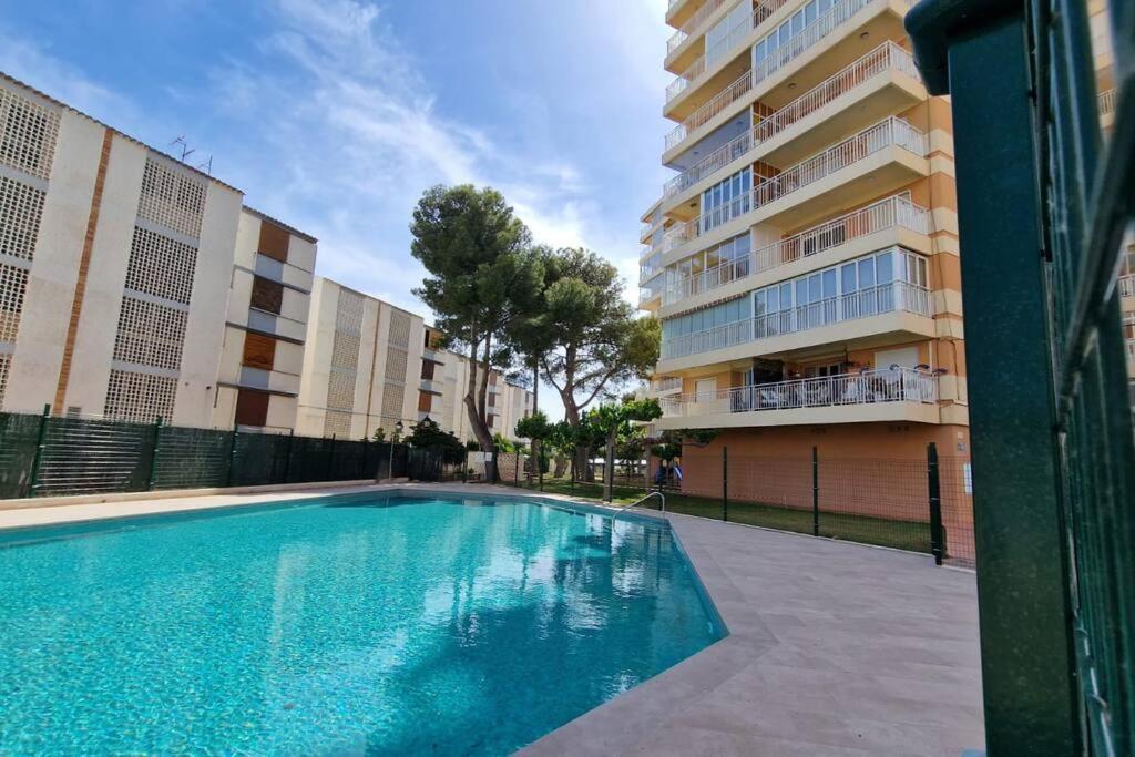 Apartamento 3 Habitaciones Con Piscina Y Vistas Al Mar 贝尼卡西姆 外观 照片