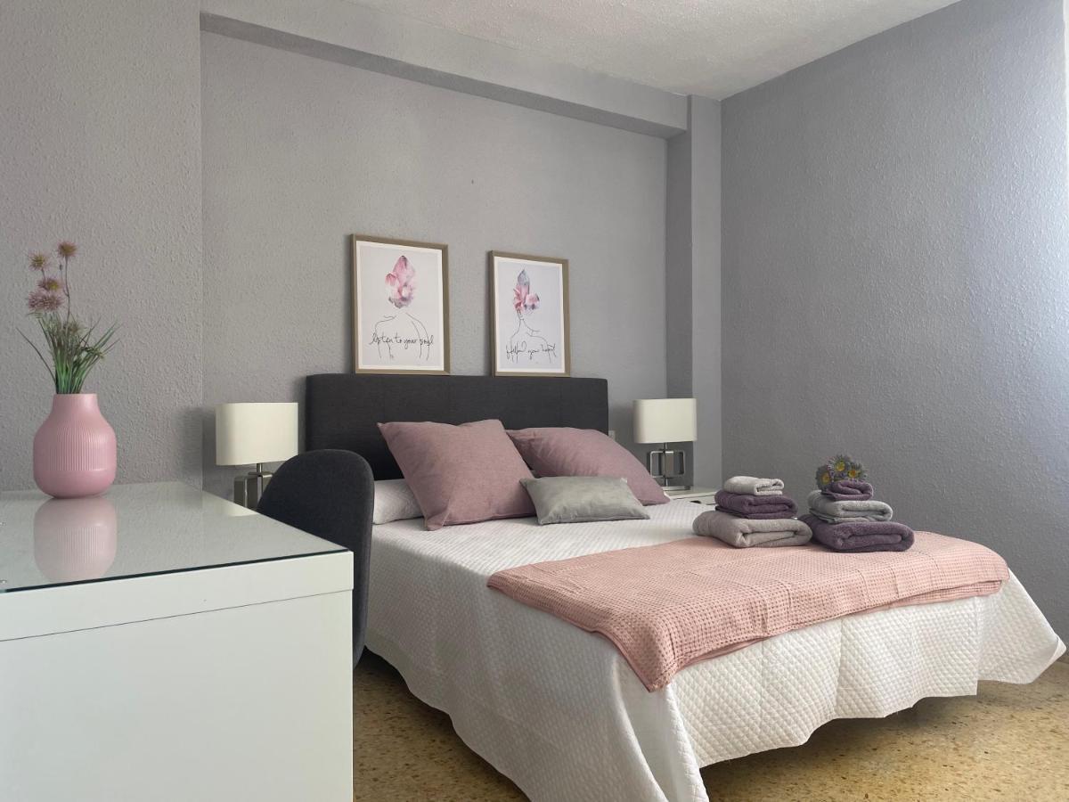 Apartamento 3 Habitaciones Con Piscina Y Vistas Al Mar 贝尼卡西姆 外观 照片