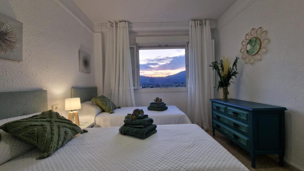 Apartamento 3 Habitaciones Con Piscina Y Vistas Al Mar 贝尼卡西姆 外观 照片