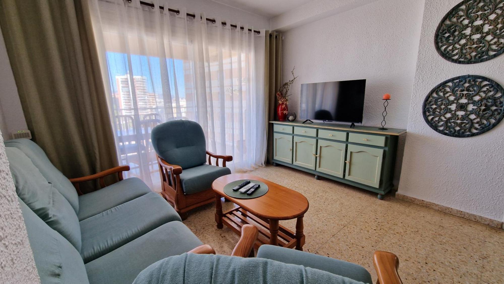 Apartamento 3 Habitaciones Con Piscina Y Vistas Al Mar 贝尼卡西姆 外观 照片