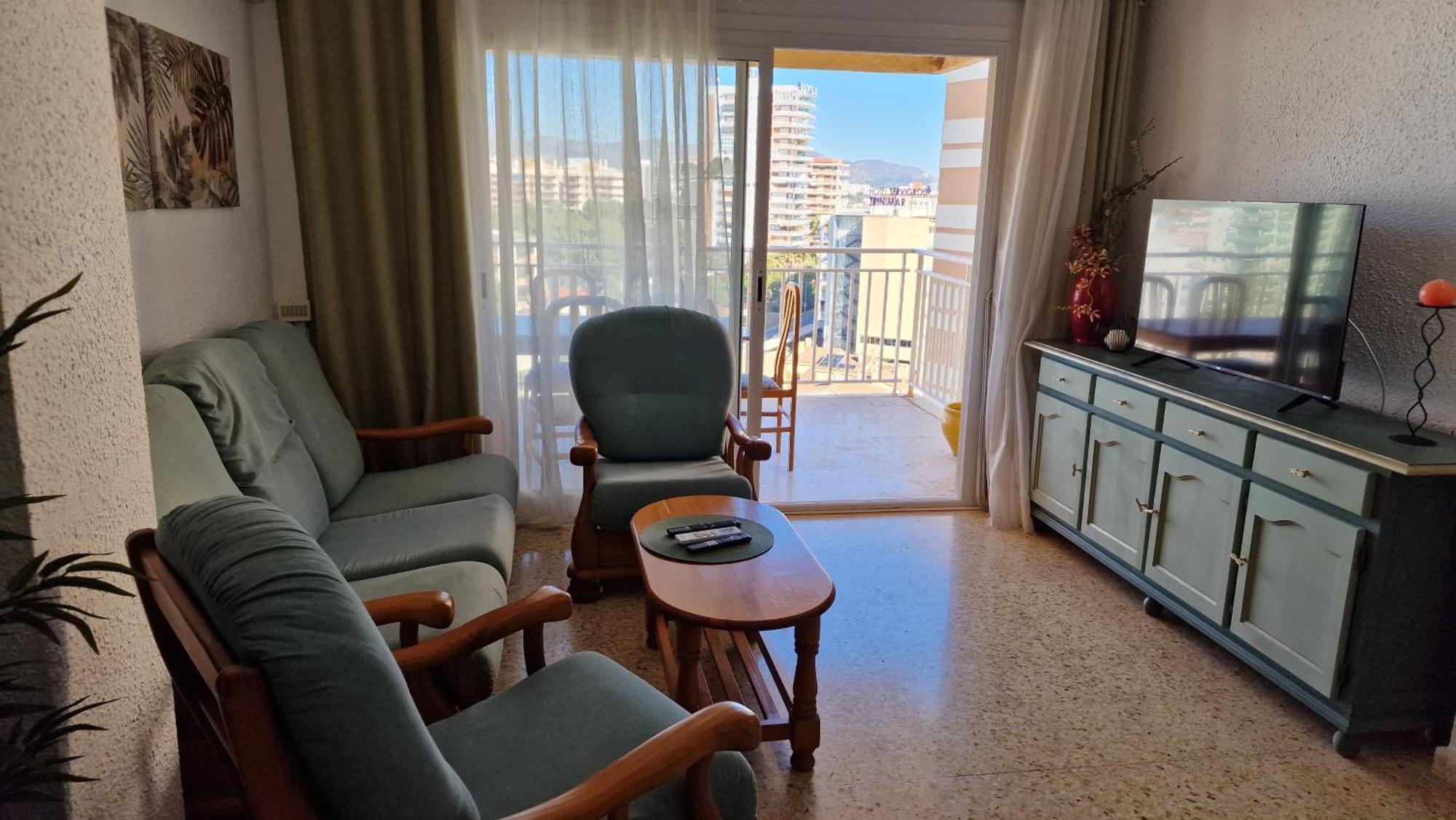Apartamento 3 Habitaciones Con Piscina Y Vistas Al Mar 贝尼卡西姆 外观 照片