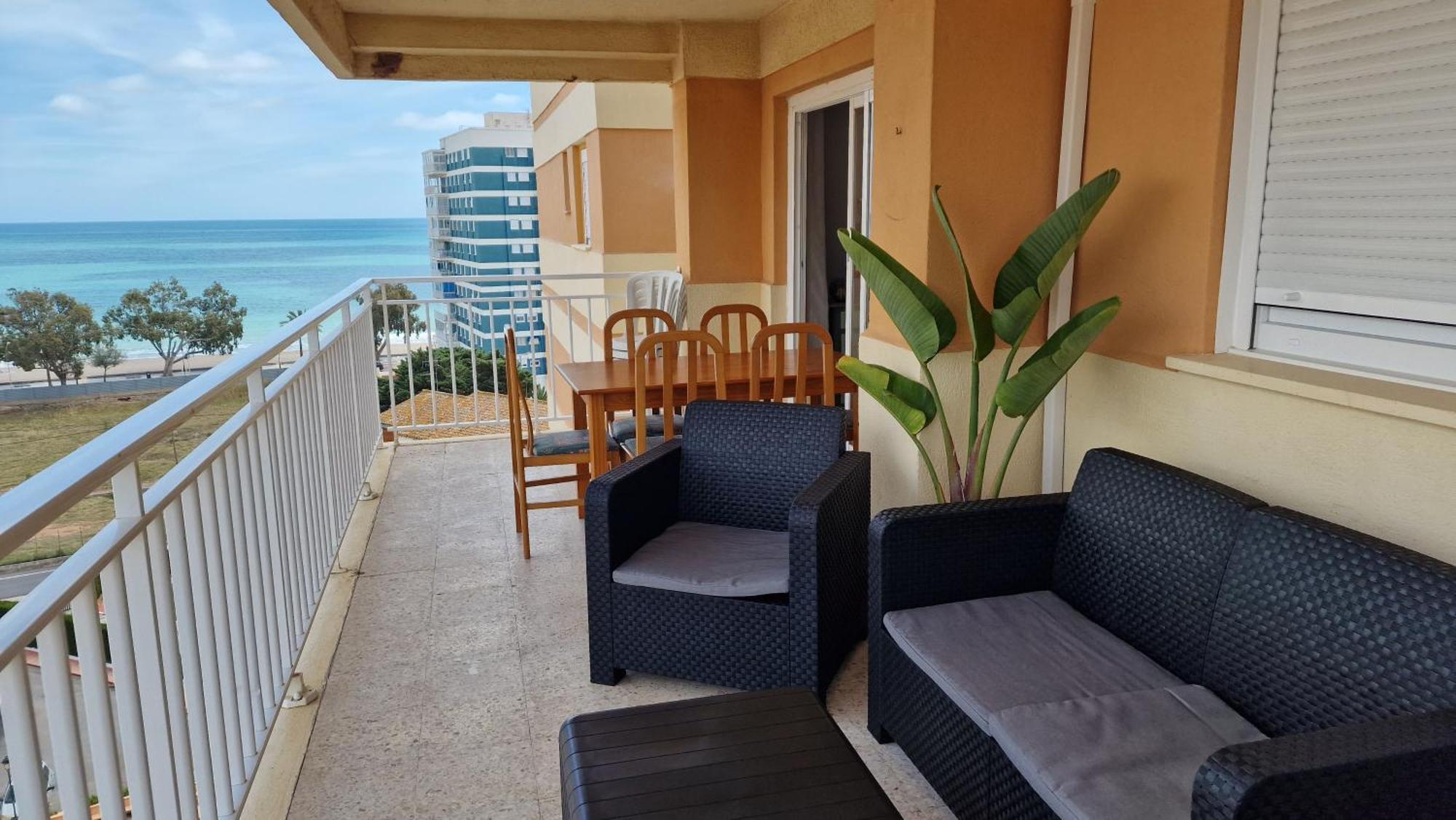 Apartamento 3 Habitaciones Con Piscina Y Vistas Al Mar 贝尼卡西姆 外观 照片