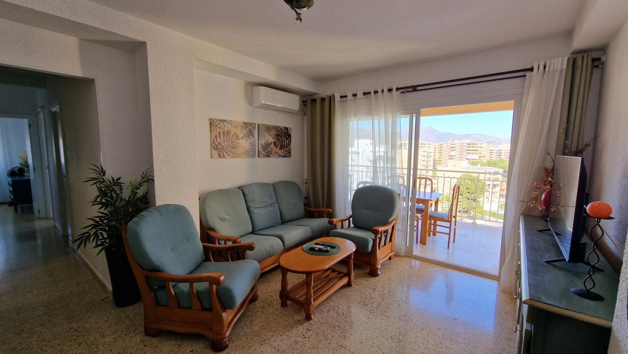 Apartamento 3 Habitaciones Con Piscina Y Vistas Al Mar 贝尼卡西姆 外观 照片