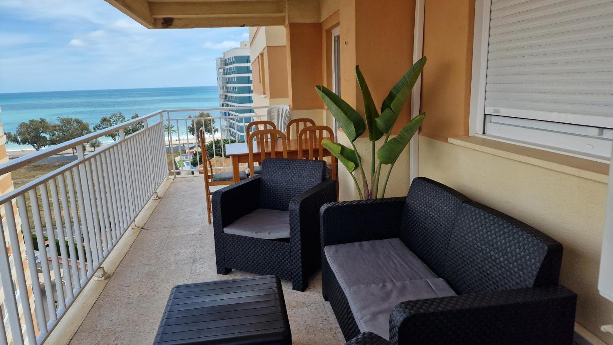 Apartamento 3 Habitaciones Con Piscina Y Vistas Al Mar 贝尼卡西姆 外观 照片